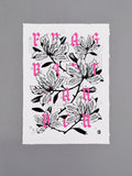 Fragrant Harbor — Floral Art Print | A3 Giclée