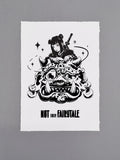Not Your Fairytale — Warrior Art Print | A3 Giclée