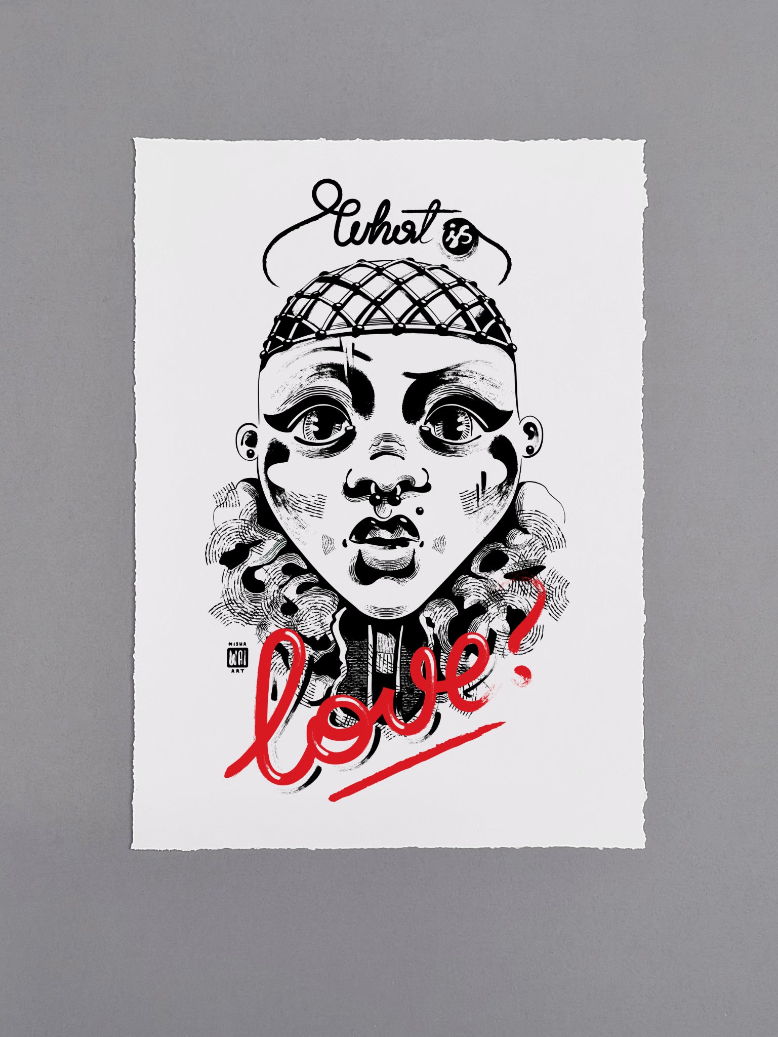 What is Love? — Berlin Subculture Art Print | A3 Giclée
