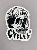 "London Cycles" Die-cut Vinyl Sticker
