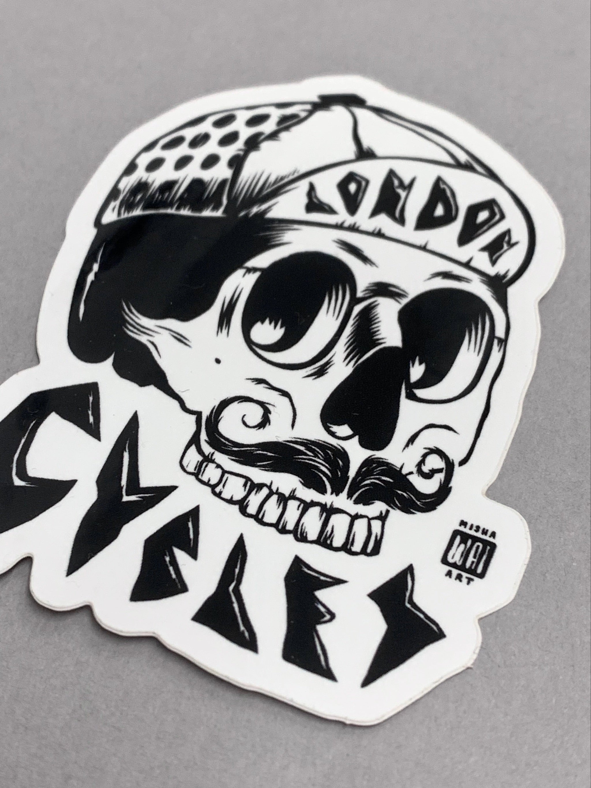 "London Cycles" Die-cut Vinyl Sticker
