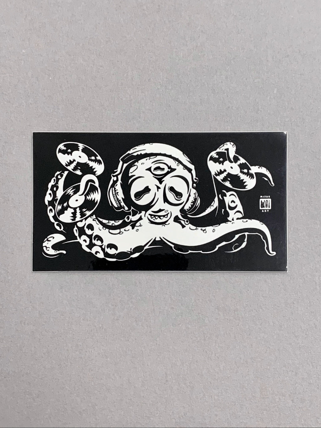 "Octo Mix" Rectangular Vinyl Sticker