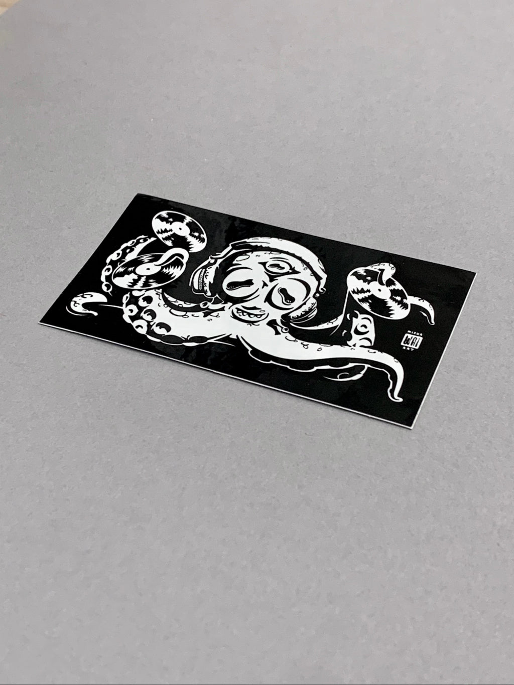 "Octo Mix" Rectangular Vinyl Sticker