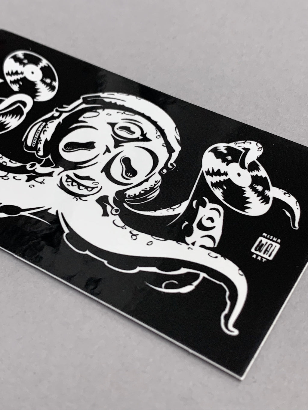 "Octo Mix" Rectangular Vinyl Sticker