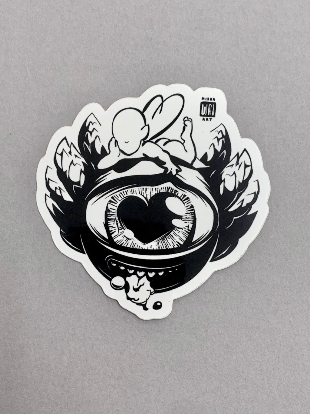 "Only Love" Die-cut Vinyl Sticker