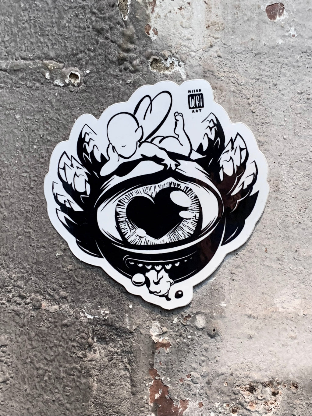 "Only Love" Die-cut Vinyl Sticker