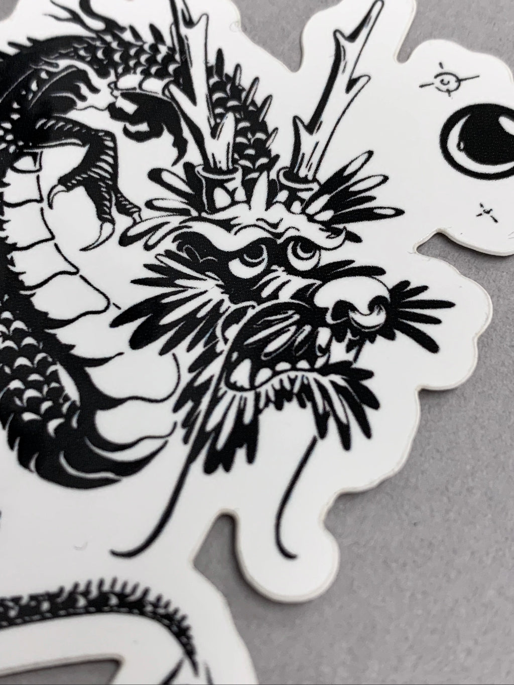 "Silly Dragon" Die-cut Vinyl Sticker