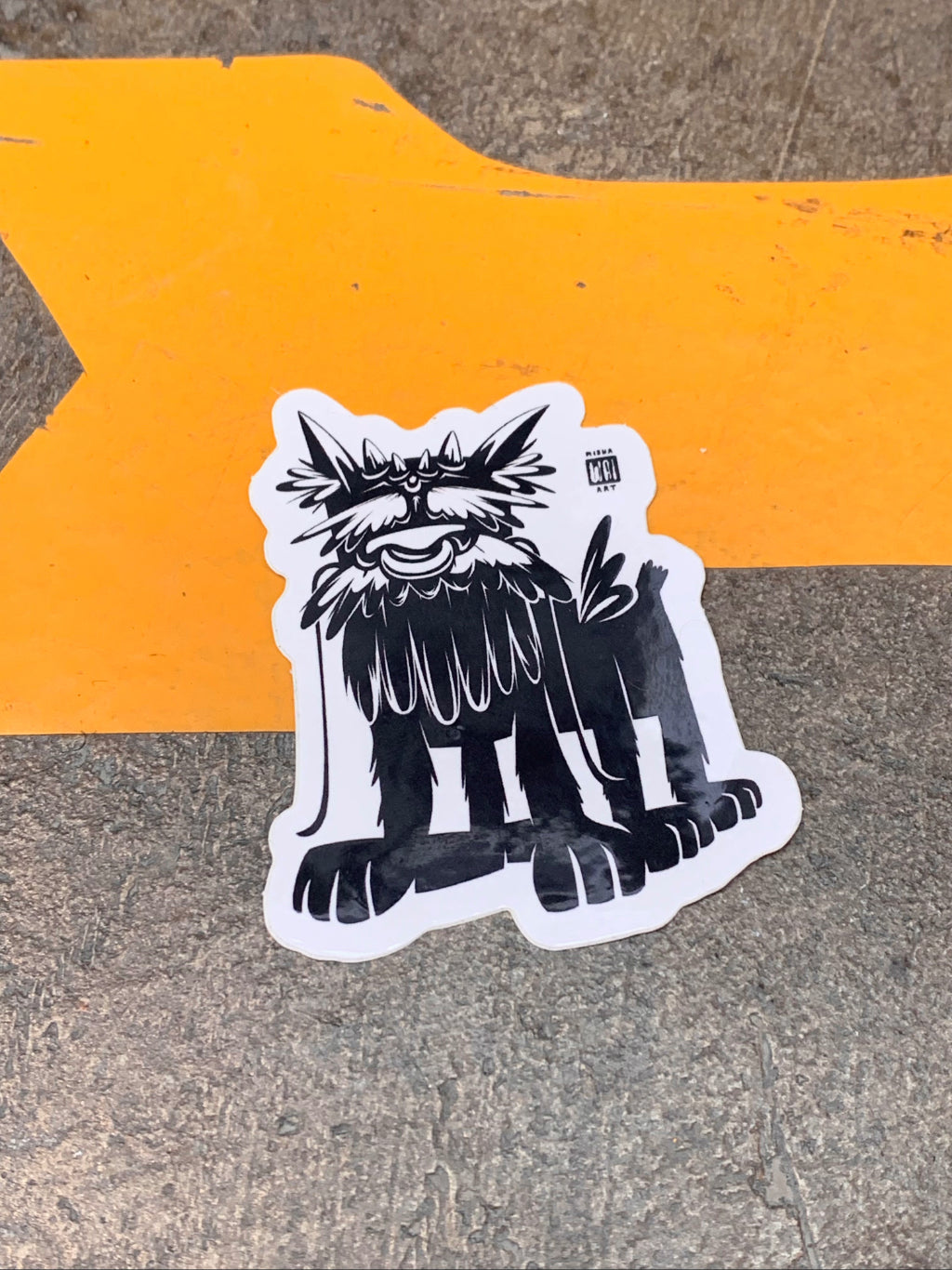 "Wisdom" Die-cut Vinyl Sticker